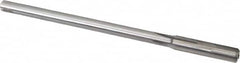 Made in USA - 0.336" Carbide-Tipped 4 Flute Chucking Reamer - Straight Flute, 9/32" Straight Shank, 1-1/2" Flute Length, 6" OAL - Makers Industrial Supply