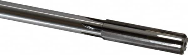 Made in USA - 0.516" Carbide-Tipped 6 Flute Chucking Reamer - Makers Industrial Supply