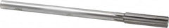 Made in USA - 0.536" Carbide-Tipped 6 Flute Chucking Reamer - Straight Flute, 7/16" Straight Shank, 2" Flute Length, 8" OAL - Makers Industrial Supply