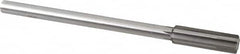 Made in USA - 0.597" Carbide-Tipped 6 Flute Chucking Reamer - Straight Flute, 7/16" Straight Shank, 2" Flute Length, 8" OAL - Makers Industrial Supply