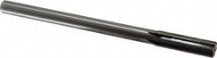 Made in USA - 0.622" Carbide-Tipped 6 Flute Chucking Reamer - Straight Flute, 9/16" Straight Shank, 2-1/4" Flute Length, 9" OAL - Makers Industrial Supply