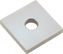 Mitutoyo - 0.142" Square Steel Gage Block - Accuracy Grade 0, Includes Certificate of Inspection - Makers Industrial Supply