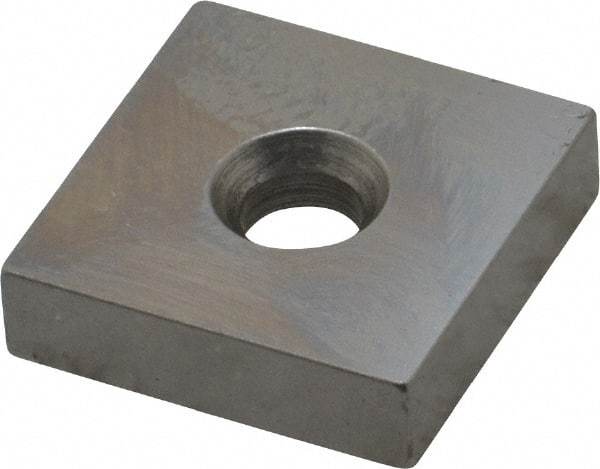 Mitutoyo - 0.25" Square Steel Gage Block - Accuracy Grade 0, Includes Certificate of Inspection - Makers Industrial Supply