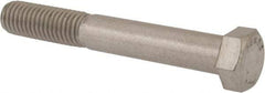 Value Collection - 9/16-12 UNC, 4" Length Under Head Hex Head Cap Screw - Partially Threaded, Grade 18-8 Stainless Steel, Uncoated, 13/16" Hex - Makers Industrial Supply