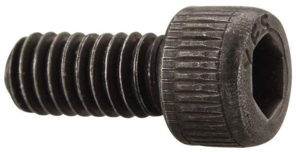 Value Collection - #6-40 UNF Hex Socket Drive, Socket Cap Screw - Alloy Steel, Black Oxide Finish, Fully Threaded, 5/16" Length Under Head - Makers Industrial Supply