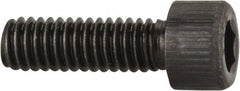 Value Collection - #6-40 UNF Hex Socket Drive, Socket Cap Screw - Alloy Steel, Black Oxide Finish, Fully Threaded, 7/16" Length Under Head - Makers Industrial Supply