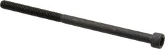 Value Collection - #8-32 UNC Hex Socket Drive, Socket Cap Screw - Alloy Steel, Black Oxide Finish, Partially Threaded, 3" Length Under Head - Makers Industrial Supply