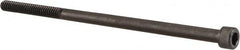 Value Collection - #8-32 UNC Hex Socket Drive, Socket Cap Screw - Alloy Steel, Black Oxide Finish, Partially Threaded, 3-1/4" Length Under Head - Makers Industrial Supply