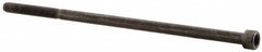 Value Collection - #8-32 UNC Hex Socket Drive, Socket Cap Screw - Alloy Steel, Black Oxide Finish, Partially Threaded, 4" Length Under Head - Makers Industrial Supply