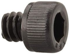 Value Collection - #10-24 UNC Hex Socket Drive, Socket Cap Screw - Alloy Steel, Black Oxide Finish, Fully Threaded, 3/16" Length Under Head - Makers Industrial Supply