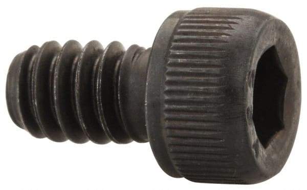 Value Collection - #10-24 UNC Hex Socket Drive, Socket Cap Screw - Alloy Steel, Black Oxide Finish, Fully Threaded, 5/16" Length Under Head - Makers Industrial Supply