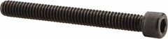 Value Collection - #12-24 UNC Hex Socket Drive, Socket Cap Screw - Alloy Steel, Black Oxide Finish, Partially Threaded, 2" Length Under Head - Makers Industrial Supply