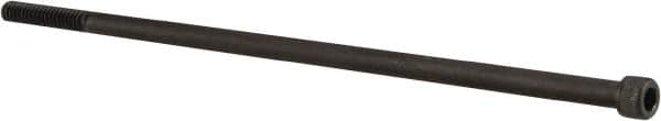 Value Collection - 1/4-20 UNC Hex Socket Drive, Socket Cap Screw - Alloy Steel, Black Oxide Finish, Partially Threaded, 7" Length Under Head - Makers Industrial Supply