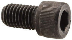 Value Collection - 1/4-28 UNF Hex Socket Drive, Socket Cap Screw - Alloy Steel, Black Oxide Finish, Fully Threaded, 7/16" Length Under Head - Makers Industrial Supply