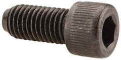 Value Collection - 1/4-28 UNF Hex Socket Drive, Socket Cap Screw - Alloy Steel, Black Oxide Finish, Fully Threaded, 9/16" Length Under Head - Makers Industrial Supply