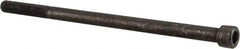 Value Collection - 1/4-28 UNF Hex Socket Drive, Socket Cap Screw - Alloy Steel, Black Oxide Finish, Partially Threaded, 4-1/2" Length Under Head - Makers Industrial Supply