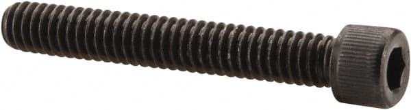 Value Collection - 5/16-18 UNC Hex Socket Drive, Socket Cap Screw - Alloy Steel, Black Oxide Finish, Partially Threaded, 1-5/8" Length Under Head - Makers Industrial Supply