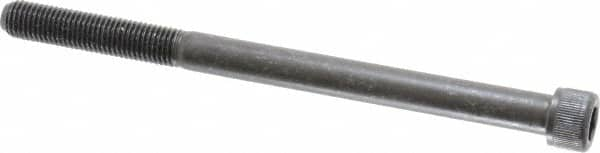 Value Collection - 5/16-24 UNF Hex Socket Drive, Socket Cap Screw - Alloy Steel, Black Oxide Finish, Partially Threaded, 4-1/2" Length Under Head - Makers Industrial Supply