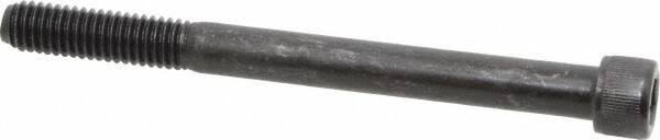 Value Collection - 3/8-16 UNC Hex Socket Drive, Socket Cap Screw - Alloy Steel, Black Oxide Finish, Partially Threaded, 4-1/4" Length Under Head - Makers Industrial Supply