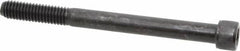 Value Collection - 3/8-16 UNC Hex Socket Drive, Socket Cap Screw - Alloy Steel, Black Oxide Finish, Partially Threaded, 4-1/4" Length Under Head - Makers Industrial Supply