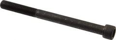 Value Collection - 3/8-24 UNF Hex Socket Drive, Socket Cap Screw - Alloy Steel, Black Oxide Finish, Partially Threaded, 4-1/2" Length Under Head - Makers Industrial Supply