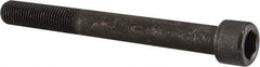 Value Collection - 7/16-20 UNF Hex Socket Drive, Socket Cap Screw - Alloy Steel, Black Oxide Finish, Partially Threaded, 4" Length Under Head - Makers Industrial Supply