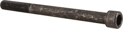 Value Collection - 7/16-20 UNF Hex Socket Drive, Socket Cap Screw - Alloy Steel, Black Oxide Finish, Partially Threaded, 5" Length Under Head - Makers Industrial Supply