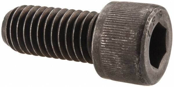 Value Collection - 1/2-13 UNC Hex Socket Drive, Socket Cap Screw - Alloy Steel, Black Oxide Finish, Fully Threaded, 1-1/8" Length Under Head - Makers Industrial Supply