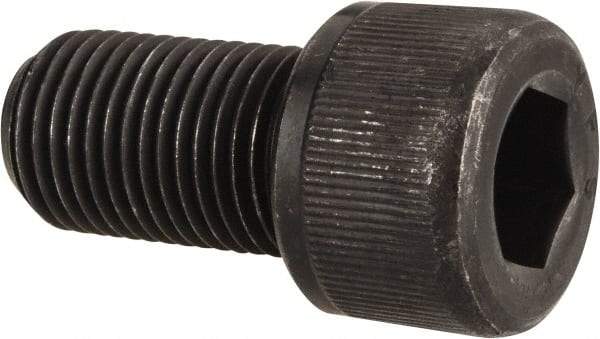 Value Collection - 1/2-20 UNF Hex Socket Drive, Socket Cap Screw - Alloy Steel, Black Oxide Finish, Fully Threaded, 7/8" Length Under Head - Makers Industrial Supply