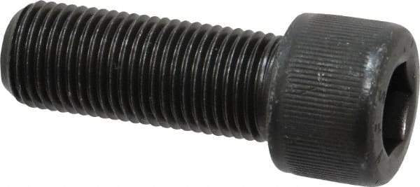 Value Collection - 1/2-20 UNF Hex Socket Drive, Socket Cap Screw - Alloy Steel, Black Oxide Finish, Fully Threaded, 1-3/8" Length Under Head - Makers Industrial Supply