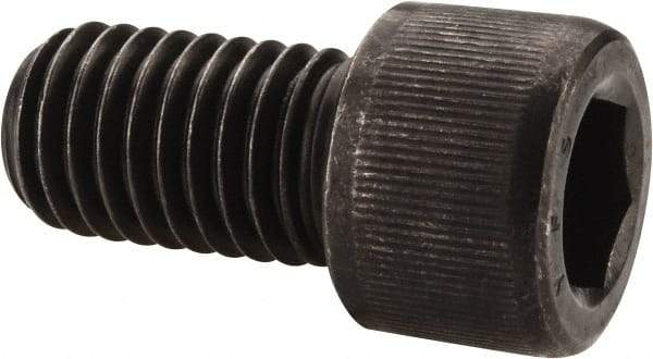 Value Collection - 9/16-12 UNC Hex Socket Drive, Socket Cap Screw - Alloy Steel, Black Oxide Finish, Fully Threaded, 1" Length Under Head - Makers Industrial Supply