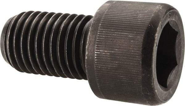 Value Collection - 9/16-18 UNF Hex Socket Drive, Socket Cap Screw - Alloy Steel, Black Oxide Finish, Fully Threaded, 1" Length Under Head - Makers Industrial Supply