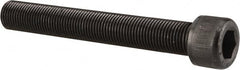 Value Collection - 9/16-18 UNF Hex Socket Drive, Socket Cap Screw - Alloy Steel, Black Oxide Finish, Partially Threaded, 4" Length Under Head - Makers Industrial Supply