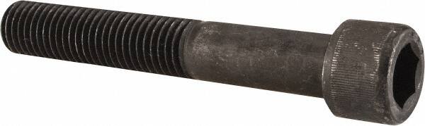 Value Collection - 3/4-10 UNC Hex Socket Drive, Socket Cap Screw - Alloy Steel, Black Oxide Finish, Partially Threaded, 4-3/4" Length Under Head - Makers Industrial Supply