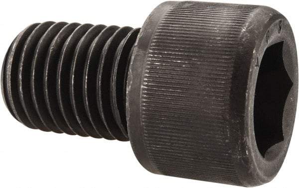 Value Collection - 7/8-9 UNC Hex Socket Drive, Socket Cap Screw - Alloy Steel, Black Oxide Finish, Partially Threaded, 1-1/4" Length Under Head - Makers Industrial Supply