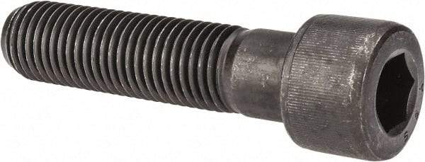 Value Collection - 1-8 UNC Hex Socket Drive, Socket Cap Screw - Alloy Steel, Black Oxide Finish, Partially Threaded, 4-1/4" Length Under Head - Makers Industrial Supply