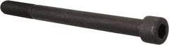 Value Collection - 1-8 UNC Hex Socket Drive, Socket Cap Screw - Alloy Steel, Black Oxide Finish, Partially Threaded, 12" Length Under Head - Makers Industrial Supply