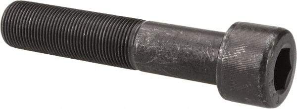 Value Collection - 1-14 UNF Hex Socket Drive, Socket Cap Screw - Alloy Steel, Black Oxide Finish, Partially Threaded, 5" Length Under Head - Makers Industrial Supply