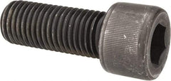 Value Collection - 1-1/8 - 7 UNC Hex Socket Drive, Socket Cap Screw - Alloy Steel, Black Oxide Finish, Fully Threaded, 3" Length Under Head - Makers Industrial Supply