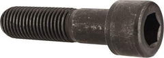 Value Collection - 1-1/8 - 7 UNC Hex Socket Drive, Socket Cap Screw - Alloy Steel, Black Oxide Finish, Partially Threaded, 4-1/2" Length Under Head - Makers Industrial Supply