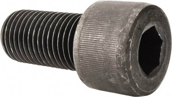 Value Collection - 1-1/2 - 6 UNC Hex Socket Drive, Socket Cap Screw - Alloy Steel, Black Oxide Finish, Fully Threaded, 3" Length Under Head - Makers Industrial Supply