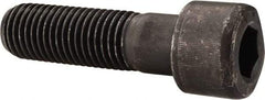 Value Collection - 1-1/2 - 6 UNC Hex Socket Drive, Socket Cap Screw - Alloy Steel, Black Oxide Finish, Partially Threaded, 5-1/2" Length Under Head - Makers Industrial Supply