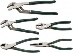 SK - 5 Piece Plier Set - Comes in Kit Roll - Makers Industrial Supply