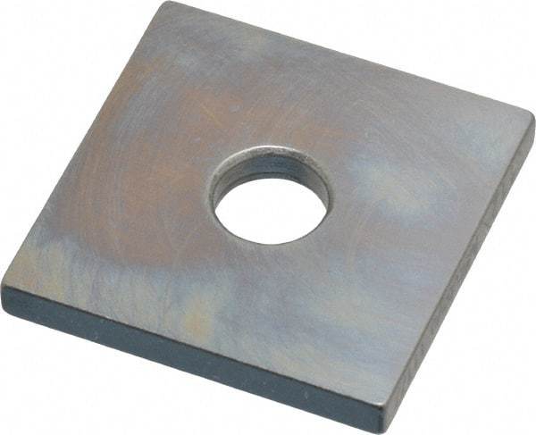 Mitutoyo - 0.112" Square Steel Gage Block - Accuracy Grade 0, Includes Certificate of Inspection - Makers Industrial Supply