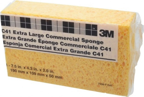 3M - 7-1/4" Long x 4-3/8" Wide x 2.06" Thick Cleansing Pad - Makers Industrial Supply