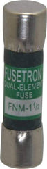 Cooper Bussmann - 250 VAC, 1.5 Amp, Time Delay General Purpose Fuse - Fuse Holder Mount, 1-1/2" OAL, 10 at 125 V kA Rating, 13/32" Diam - Makers Industrial Supply