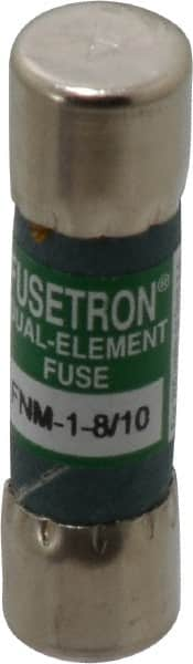 Cooper Bussmann - 250 VAC, 1.8 Amp, Time Delay General Purpose Fuse - Fuse Holder Mount, 1-1/2" OAL, 10 at 125 V kA Rating, 13/32" Diam - Makers Industrial Supply