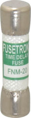 Cooper Bussmann - 250 VAC, 20 Amp, Time Delay General Purpose Fuse - Fuse Holder Mount, 1-1/2" OAL, 10 at AC kA Rating, 13/32" Diam - Makers Industrial Supply