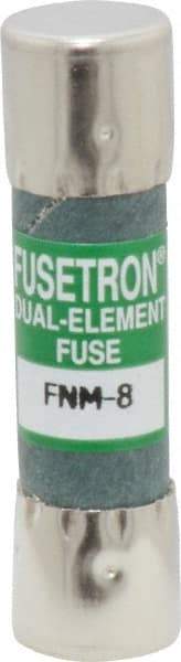 Cooper Bussmann - 250 VAC, 8 Amp, Time Delay General Purpose Fuse - Fuse Holder Mount, 1-1/2" OAL, 10 at 125 V kA Rating, 13/32" Diam - Makers Industrial Supply