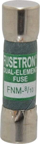 Cooper Bussmann - 250 VAC, 0.8 Amp, Time Delay General Purpose Fuse - Fuse Holder Mount, 1-1/2" OAL, 10 at 125 V kA Rating, 13/32" Diam - Makers Industrial Supply